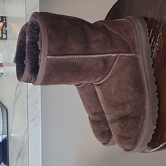 Chocolate Brown Ugg Boots 8 - Picture 3 of 5